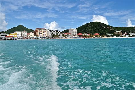 Beach of Philipsburg, Caribbean — at Philipsburg, St. Maarten.