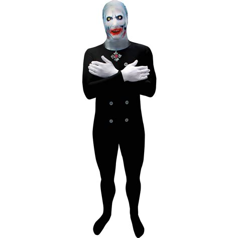 Scary Dracula Morphsuit Men's Adult Halloween Dress Up / Role Play ...