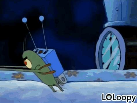 Plankton Evil GIF - Plankton Evil Laugh - Discover & Share GIFs