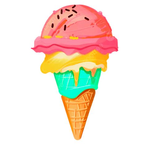 Pastel Ice Cream Cone, Pastel, Ice Cream, Cone PNG Transparent Clipart ...