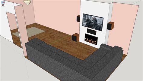 TV and centre speaker placement : r/hometheater