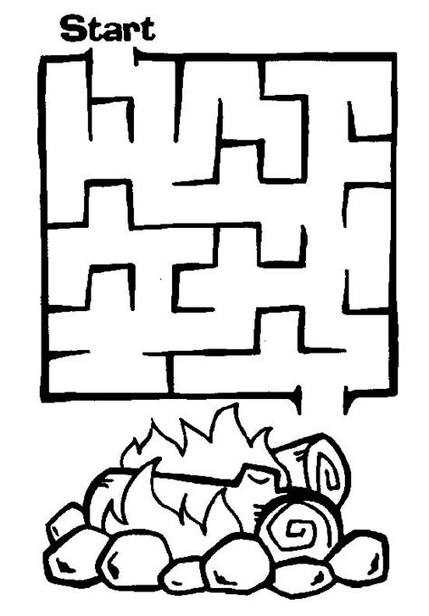 Gambar Free Printable Mazes Kids Network Eazy Coloring Pages di Rebanas ...