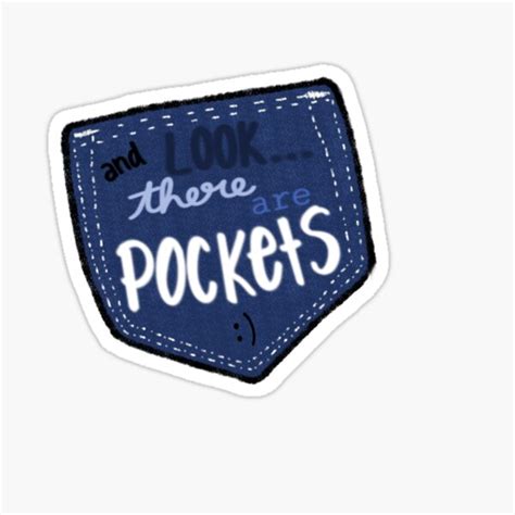 "Pockets " Sticker for Sale by theasianmango | Redbubble