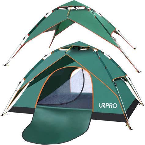 URPRO 2-4 Person Camping Tent with Shelter, 4 Season Lightweight ...