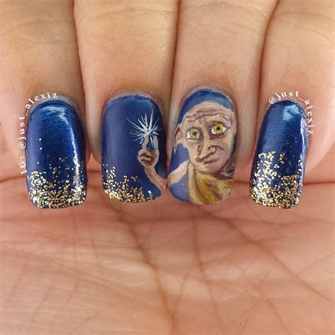 58 Harry Potter Nail Art Ideas That Are Pure Magic | Bored Panda