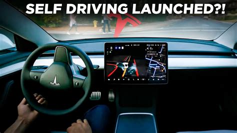 Tesla’s SELF-DRIVING CARS launched THIS YEAR - YouTube