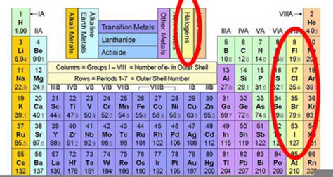 Periodic Table Halogens | Free Images at Clker.com - vector clip art ...