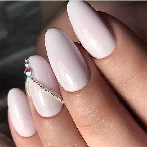 The Glossy White Nails. Keep your look simple with this white glossy ...