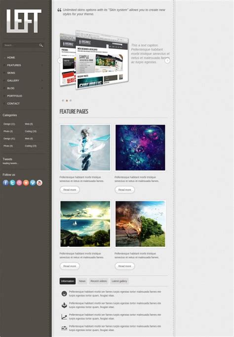 Simple Html Blog Template Free