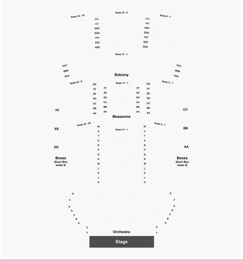 Hanover Theatre Seating Chart | Elcho Table