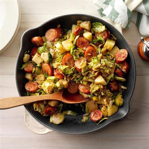 Bavarian Apple-Sausage Hash | Recipe | Sausage dinner, Recipes, Sausage ...