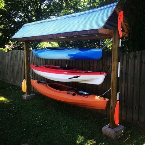 Outdoor Kayak Storage Diy - Image to u