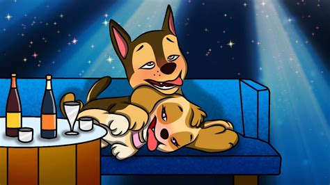 Chase x Skye are Drunk - Paw Patrol Fanart by biuchoco on DeviantArt