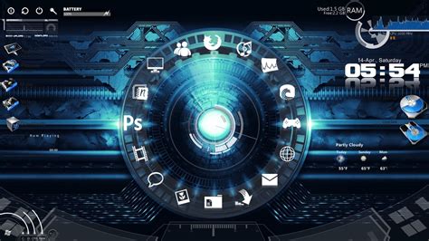 My Rainmeter Theme by ChaseLn26 on DeviantArt