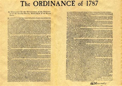 The Northwest Ordinance of 1787 Impacted Enslavement