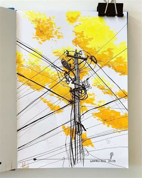 Architectural drawings with yellow highlights – Artofit