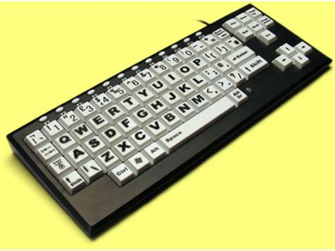 Vision board, large keys keyboard, 1 inch keys and F1 - F12 : KBC-222B ...