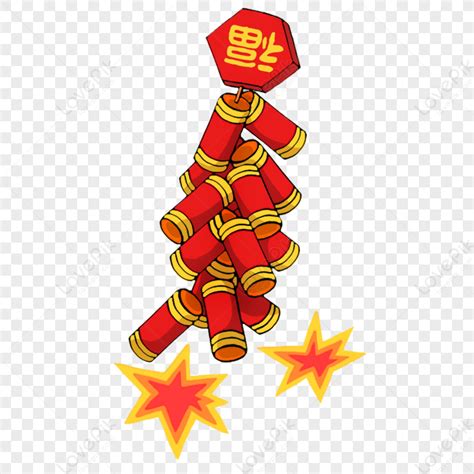 Cartoon Firecracker PNG White Transparent And Clipart Image For Free ...