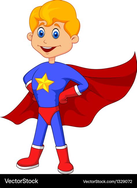 Animated Kid Superheroes