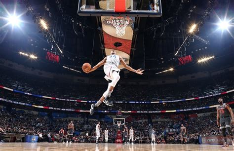 Giannis Antetokounmpo rises for a dunk in his first All Star game as ...