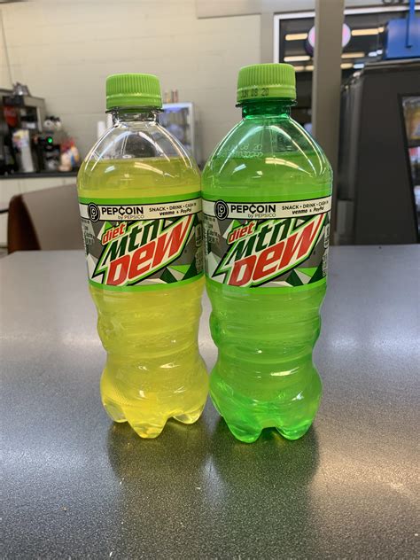 This clear bottle of Mountain Dew : r/mildlyinteresting