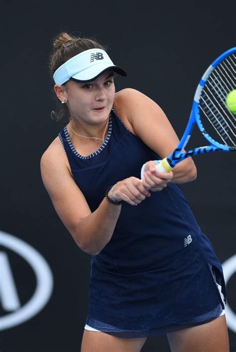 CLARA BUREL at 2019 Australian Open at Melbourne Park 01/14/2019 ...