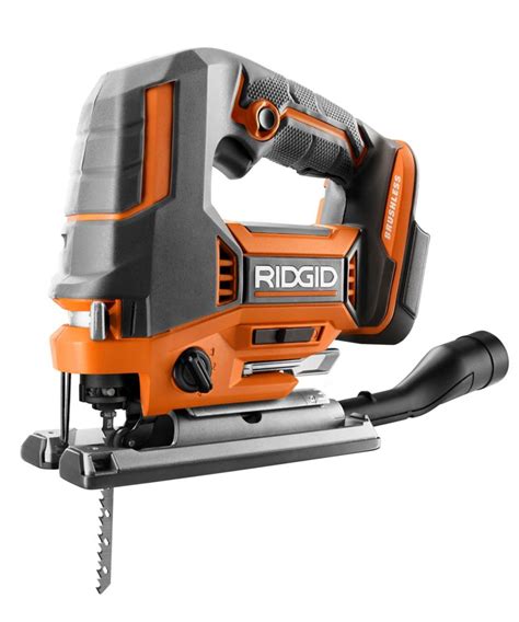 RIDGID 18V OCTANE Cordless Brushless Jig Saw (Tool Only) | The Home ...