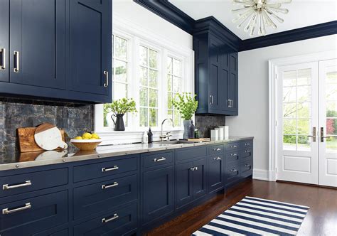 Dark Navy Kitchen Cabinets – Things In The Kitchen