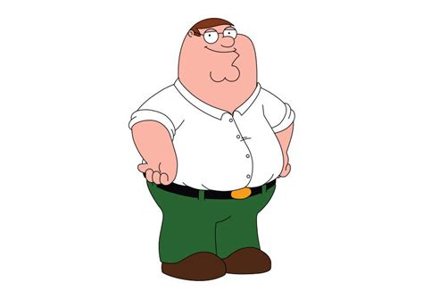 Family Guy Peter Griffin Vector - SuperAwesomeVectors