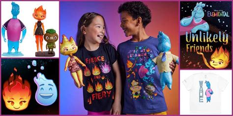 Disney Parks Blog Highlights "Elemental" Merchandise Collections