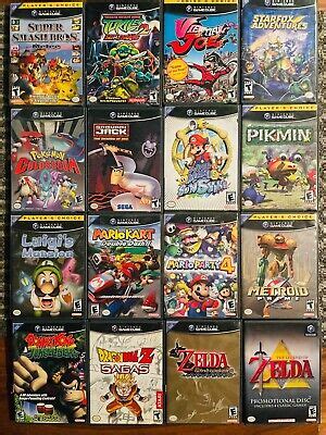 Nintendo Gamecube Games Authentic, Cleaned & Tested Choose your ...