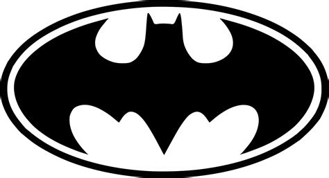 Superhero Logos Black And White Clipart - Full Size Clipart (#5507456 ...