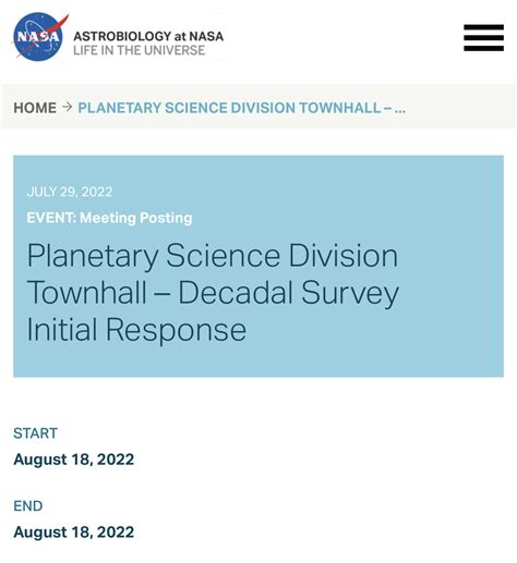 Astrobiology Research - Physics, Space Science and Theories ...