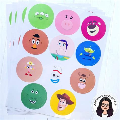 2 Inch Round Stickers – Adriana's Paper Crafts