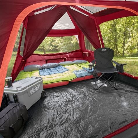 Coleman Skylodge 10-Person Camping Tent, Blackberry