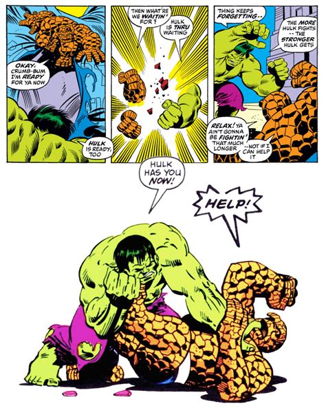 Marvel's Hulk vs Thing: Who Won More of Their Comic Battles