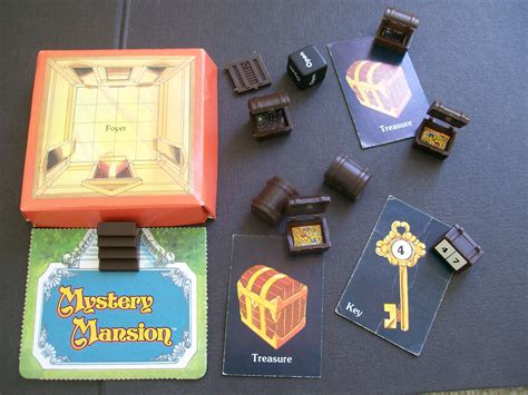 Vintage Board Game of Mystery Mansion - All About Fun and Games