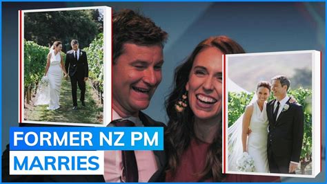 Former New Zealand PM Jacinda Ardern finally marries longtime partner ...