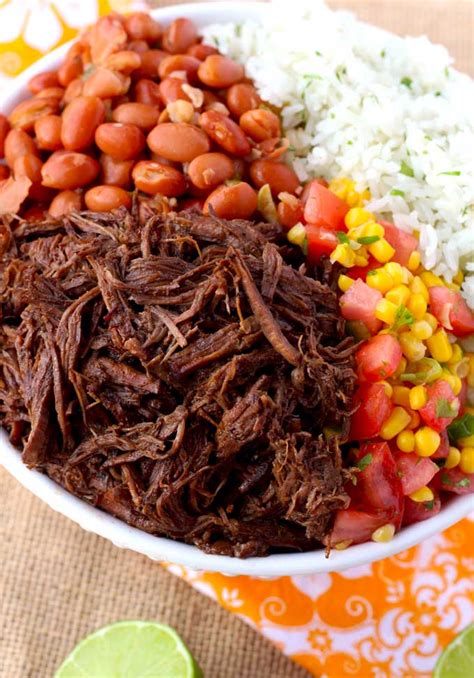 Chipotle Barbacoa Beef (Mexican Shredded Beef) | Lemon Blossoms