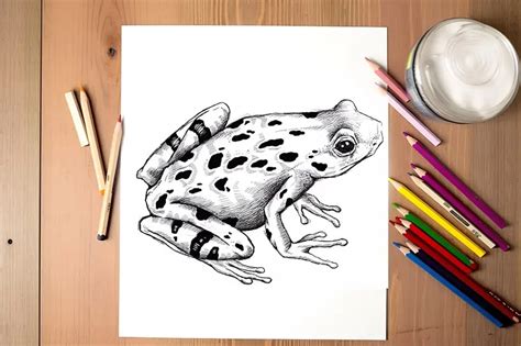 How To Draw A Realistic Frog Step By Step