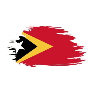 Timor Leste Flag Brush PNG Transparent Images Free Download | Vector ...