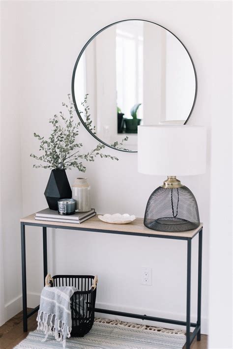 Minimalist Home Redecorating Inspiration | Home decor, Entry table ...