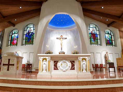 New altar for St. Agnes Church in Arlington - Arlington Catholic Herald