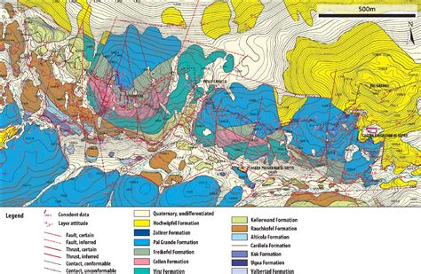 Figure 1 from The geological map project of the Carnic Alps: selected ...