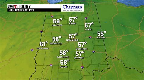 Friday's Forecast - Indianapolis News | Indiana Weather | Indiana ...