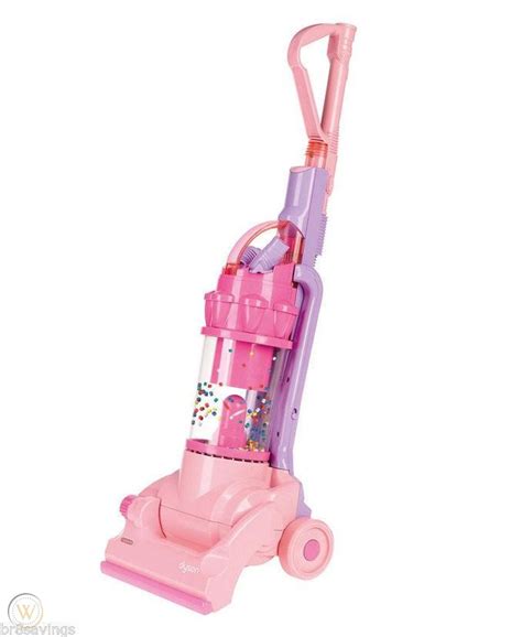 Dyson Toy Vacuum Cleaner Real Suction and Sounds Toy for Kids Pink ...