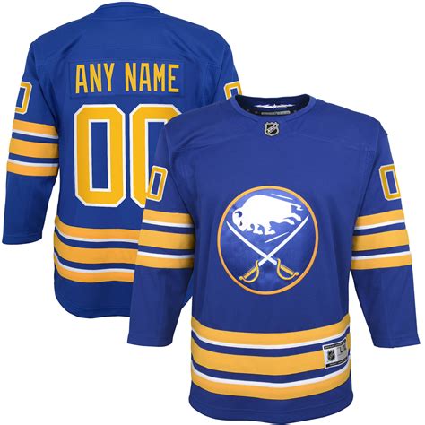 Youth Buffalo Sabres Royal 2020/21 Home - Premier Custom Jersey