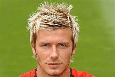 David Beckham Reminds Modern Footballers Who Is King Of Bleached Blond Hair