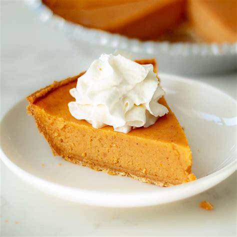 Sweet Potato Pie with Graham Cracker Crust - Easy! - Chenée Today