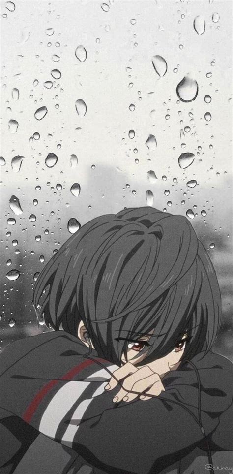 Download Sad Ikuya Alone Boy Anime Wallpaper | Wallpapers.com